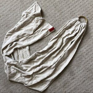 Sakura Bloom cream ring sling